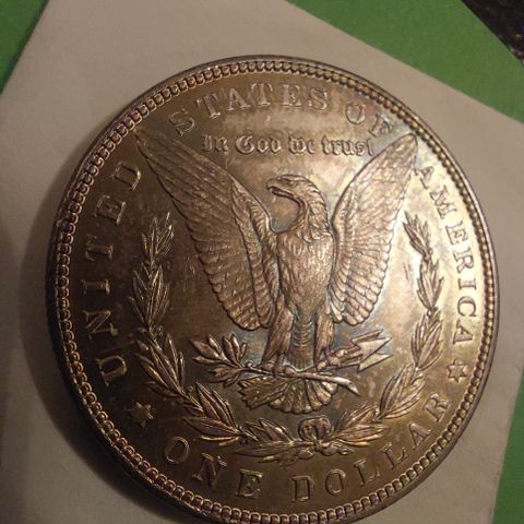 Morgan dollar 1886.