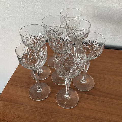 Marie krystallglass fra Hadeland Glassverk