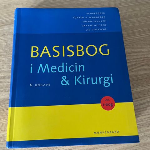 Basisbog i medicin og kirurgi 6 utgave (2018)