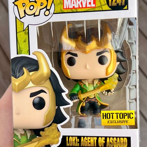 Funko Pop! Loki: Agent of Asgard | Marvel (1247) Excl. to Hot Topic