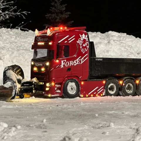 Snøskjær til Rc lastebil