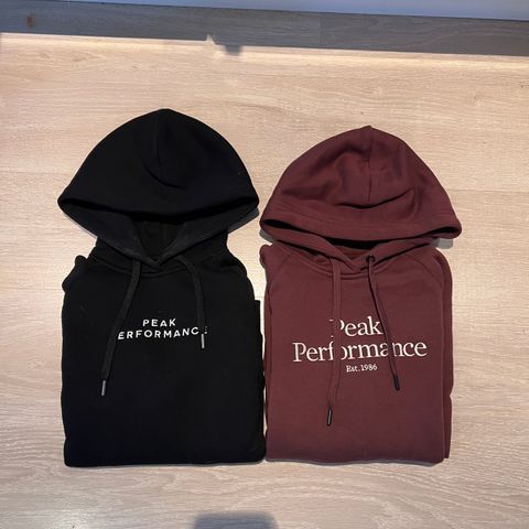 Peak Performance hoodies