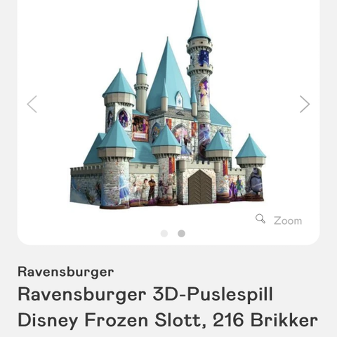 Frozen puslespill 3D