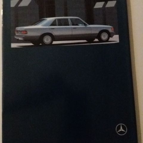 MERCEDES - BENZ S-Klasse -brosjyre. ( W126)