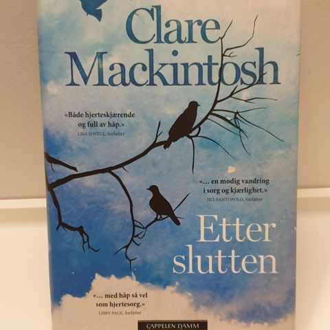 Bok"Etter slutten" av Clare Mackintosh