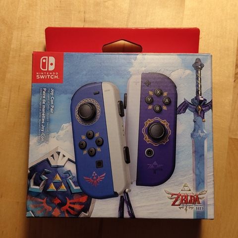 Nintendo Switch Joy-Cons Skyward Sword HD