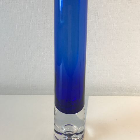 Blå Drue vase fra Hadeland - 20,2 cm