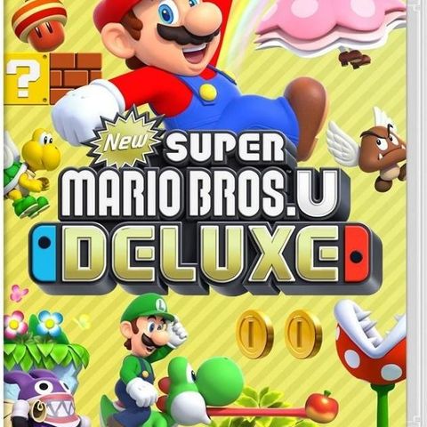 Ny/uåpnet New Super Mario Bros. U Deluxe (Switch)