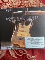 Rory Gallagher  Let's go to work  4 live CD box med to bilder