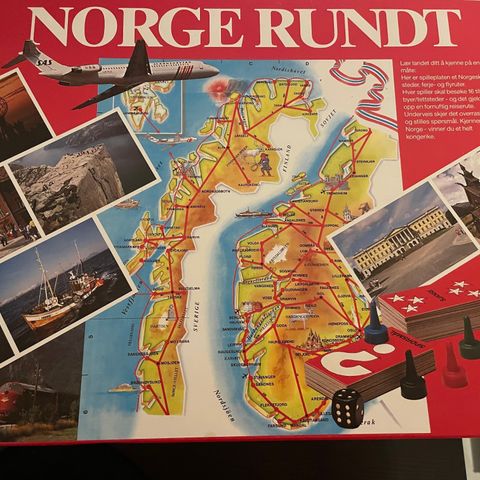 Norge rund brettspill