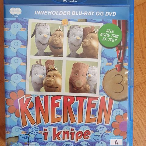 KNERTEN I KNIPE blu-ray og dvd