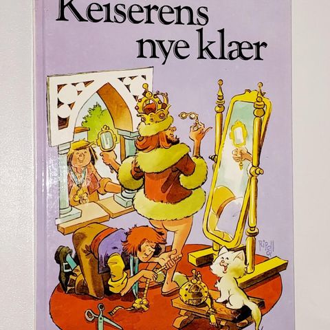 ELDRE KEISERENS NYE KLÆR BOK.H.C.ANDERSEN .Annonse nr.2.