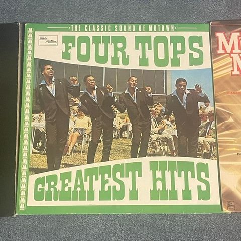 Motown på vinyl Jacksons 5; Four tops -  3 Lps