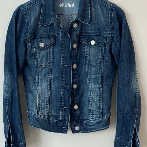 Bik Bok denim jakke, str S