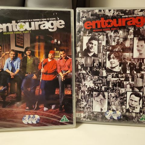 Entourage komplett sesong 3 NY!