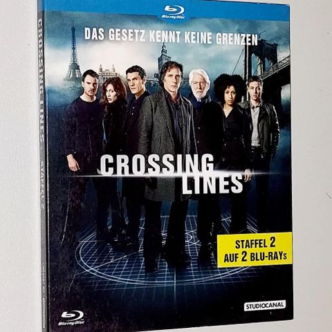 2 BLU-RAY. CROSSING LINES.SEASON 2.