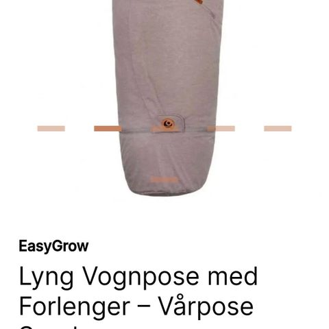 Vognpose, Lite+, Easygrow, Grey melange