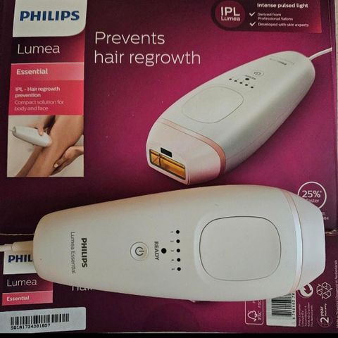 Philips Lumea Essential hårfjerning