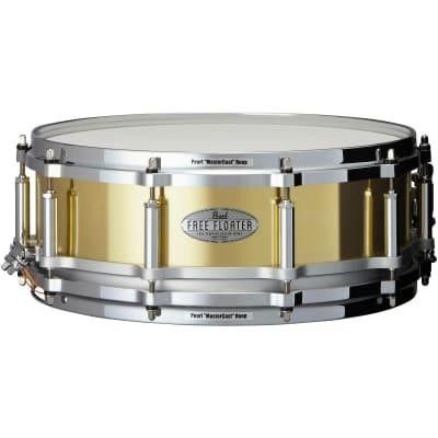 Pearl 14"x 5" Free Floater Brass skarptromme