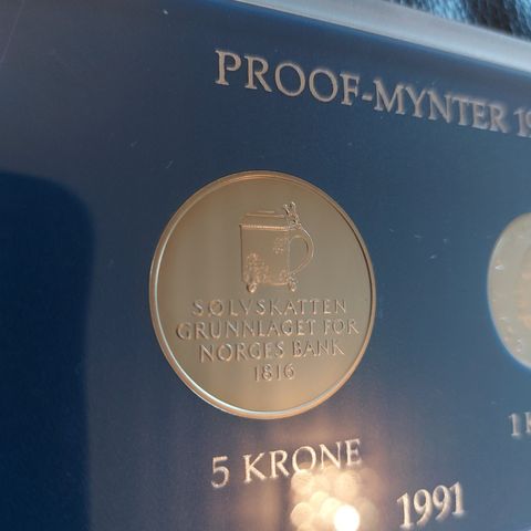 Proof myntsett 1991