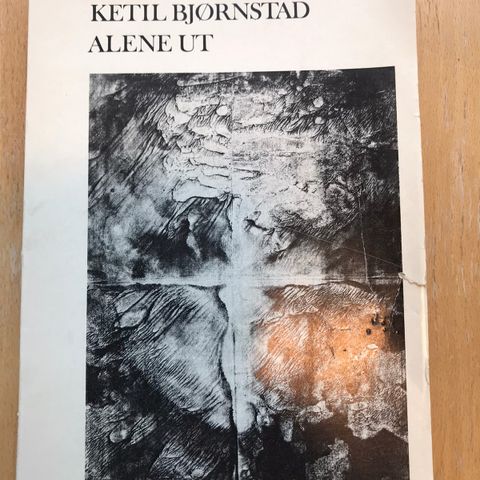 Ketil Bjørnstad - Alene ut - Debut / førsteutgave  - Håkon Bleken