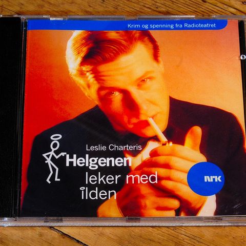 CD Lydbok Helgenen leker med ilden