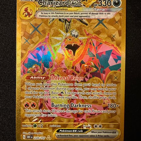 Charizard Ex #228 Pokemon Obsidian Flames 🔥