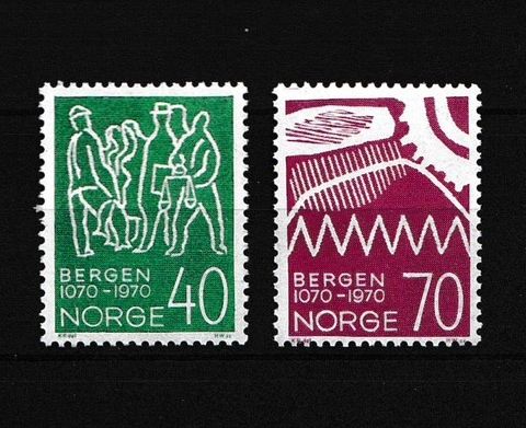Norge 1970 - Bergen - postfrisk  (N237)