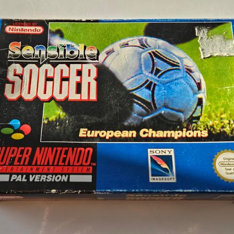 Sensible Soccer - Super Nintendo