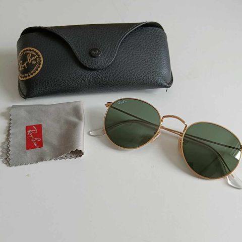 Ray ban round metal