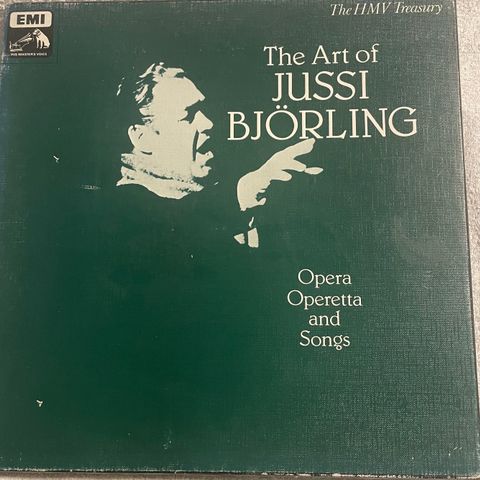 Svensk opera/kor Jussi  Bjørling, m.fl på vinyl -  8 Lps