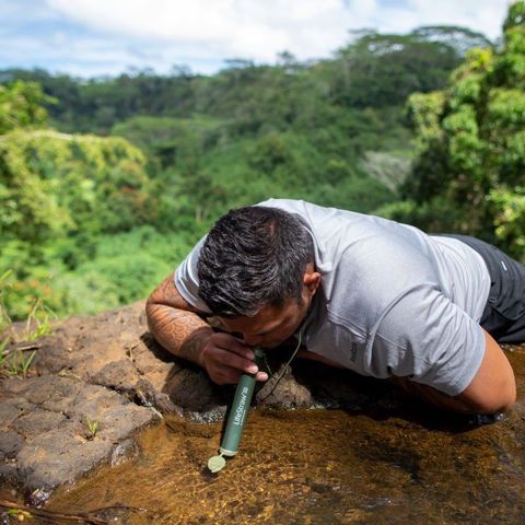 Lifestraw reise vann filter.