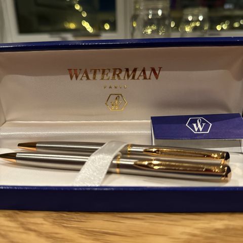 Waterman Paris penn og blyant