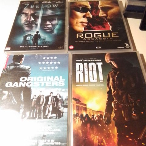 Riot- Original Gangsters- Rogue Assassin- 7 Below-Zero Dark Dirty