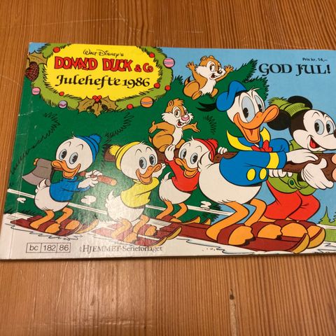 JULEHEFTE - DONALD DUCK & CO - JULEHEFTE 1986