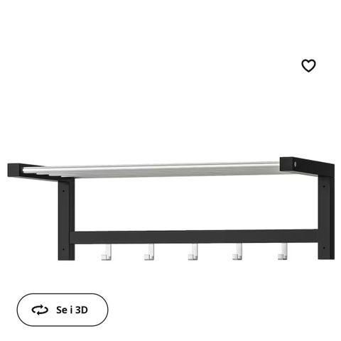 Ny Hattehylle Tjusig fra IKEA