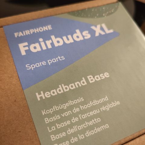 Fairbuds XL headband reservedel