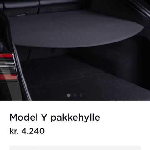 model y hattehylle 2024