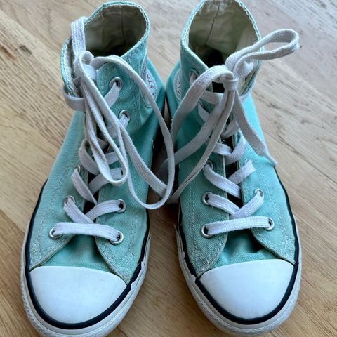 Converse All Star Junior Høye Sneakers, str. 33