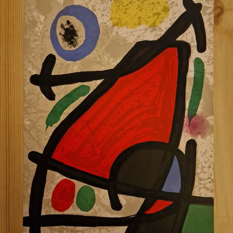 Joan Miró litografi
