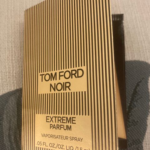 Tom Ford - Noir Extreme sample / prøve på 1,5 ml