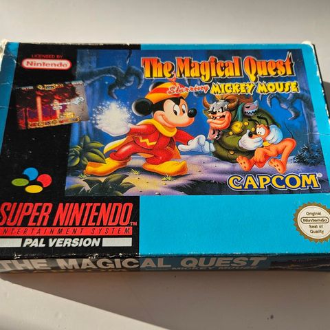 The Magical Quest Starring Mickey Mouse - Super Nintendo