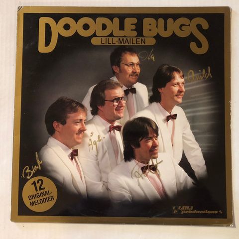 DOODLE BUGS / LILL-MAILEN - VINYL LP  (SIGNERT)