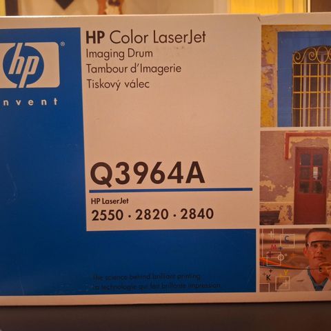 Ubrukt HP Color laserjet tonerkassett