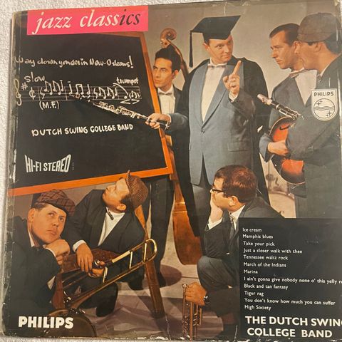 Jazz og Marsjer / Dutch Swing, Kampen Janitsjar m.fl på vinyl -  4 Lps