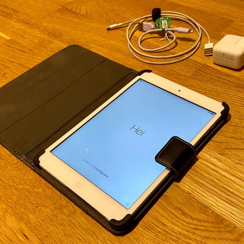 iPad mini 16GB hvit, første generasjon (2012)
