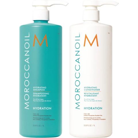 Moroccanoil shampoo & balsam