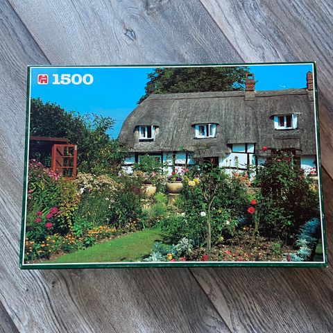 Jumbo puslespill 1500 - A cottage in Hampshire