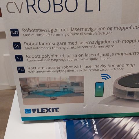 Robotstøvsuger Flexit CV ROBO L1.