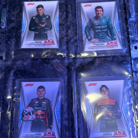 2023 TOPPS FORMULA 1 INTERNATIONAL TRADING CARD DAY COMPLETE 20-CARD SET!